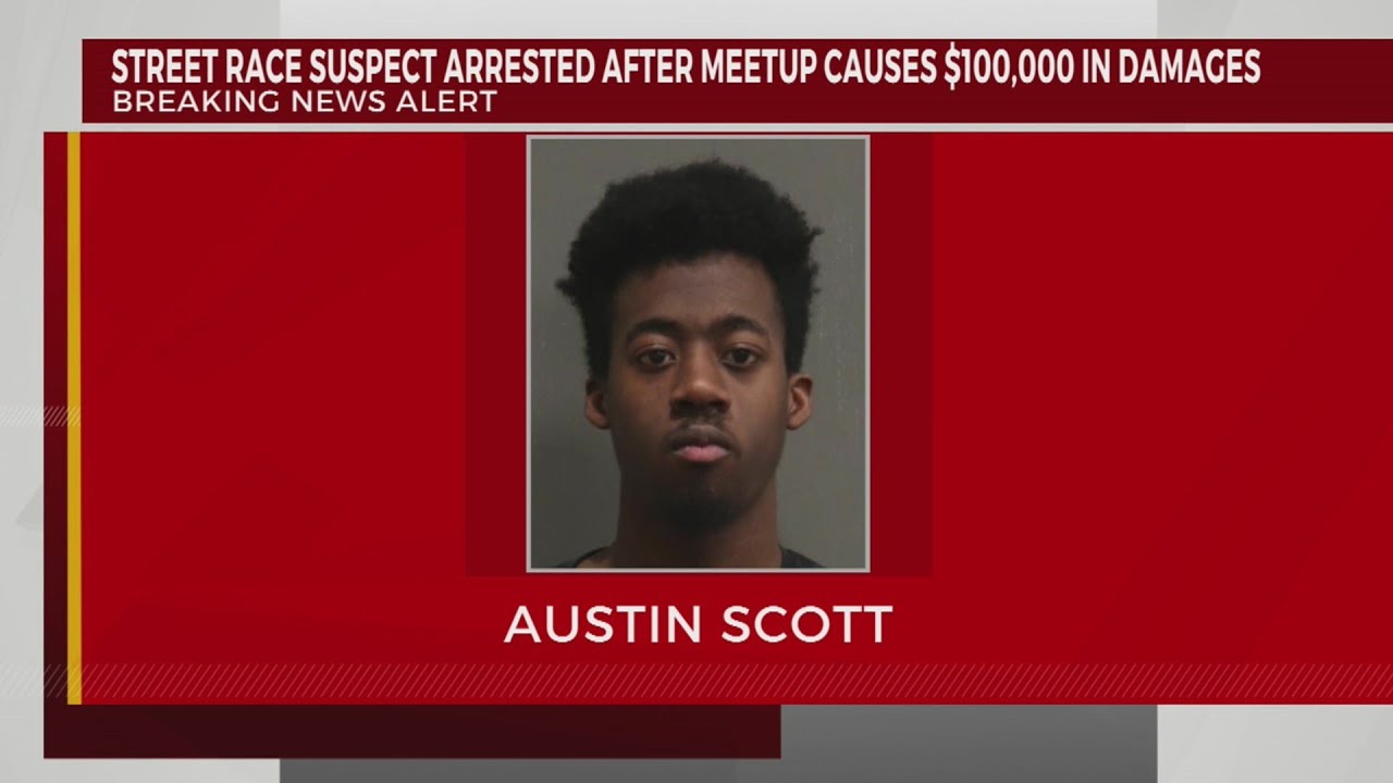 Street racer charged with causing $100K in damages