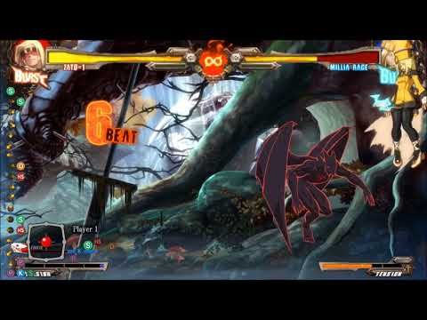 GG XrdR2 Zato addition combo