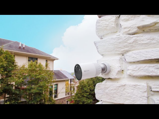 Video teaser voor EZVIZ BC1 Battery Camera Kit | Ultra-long battery life for year-round peace of mind