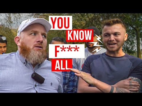 English Geezer Gets a Reality Check From Muslim Revert