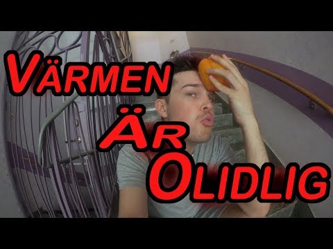 Parkhäng och värmebölja: vlogg