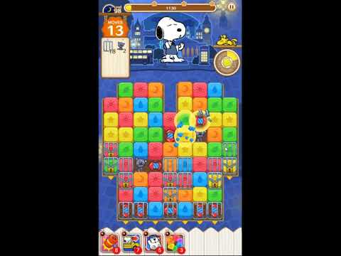 Snoopy Puzzle Journey Night Mode Level 98 - NO BOOSTERS 🐶🧩🧳 | SKILLGAMING ✔️
