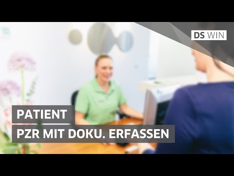 How do I record the professional dental care (PZR) with documentation?