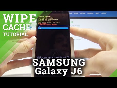How to Wipe Cache Partition in SAMSUNG Galaxy J6 - Reset Cache / Refresh System