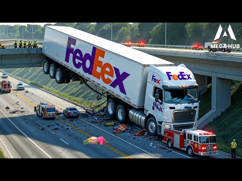 Dangerous Idiots Fastest Truck & Heavy Equipment Fails | Extreme Oversized Truck Transport #70