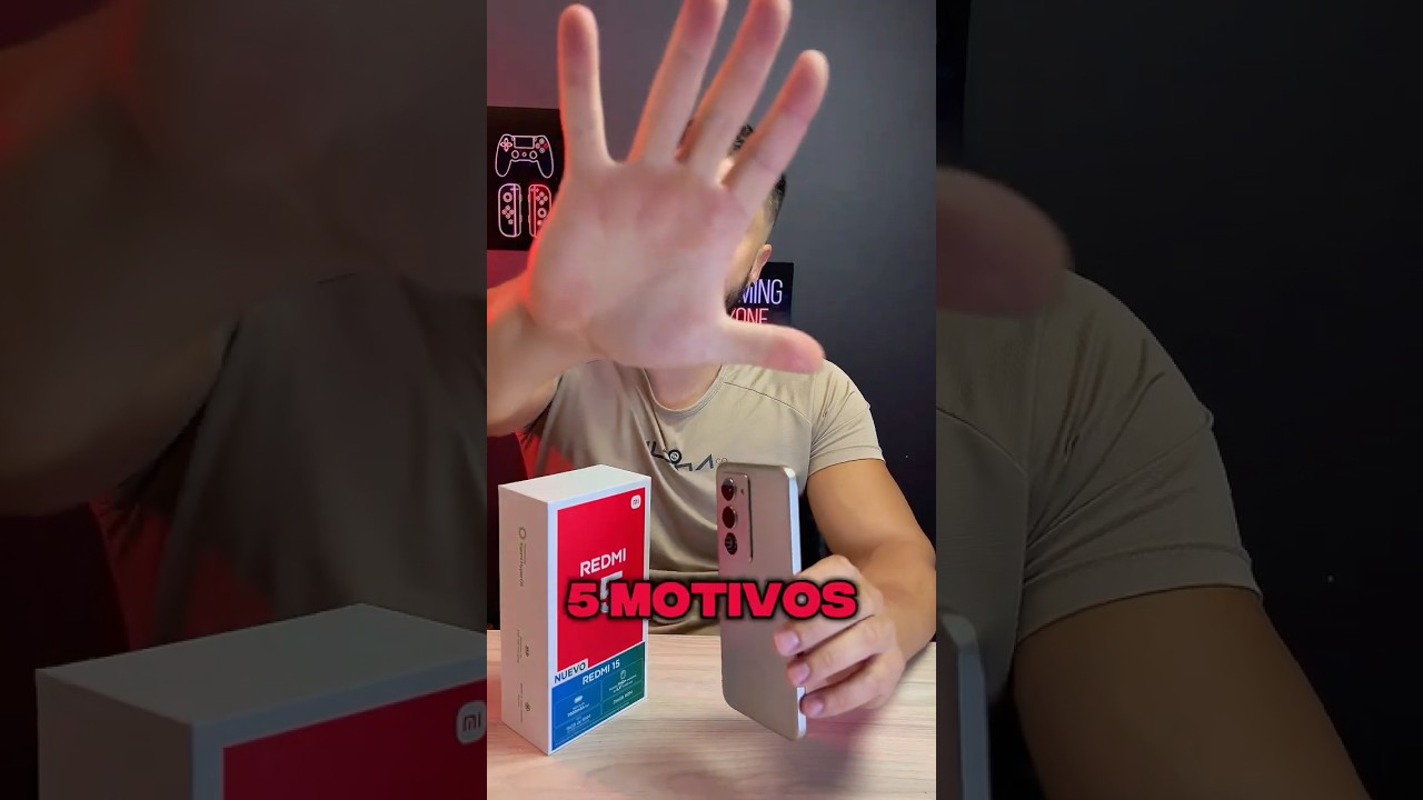 Miniatura da avaliação em vídeo de Smartphone Xiaomi Redmi 15 256GB 16GB RAM