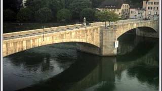 preview picture of video 'Rheinbrücke Laufenburg'