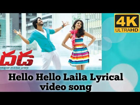 Ohh hello hello laila lyrical video song❤️ #Dhadamoviesongs #nagachaitanya #kajalagarwal #lovesongs