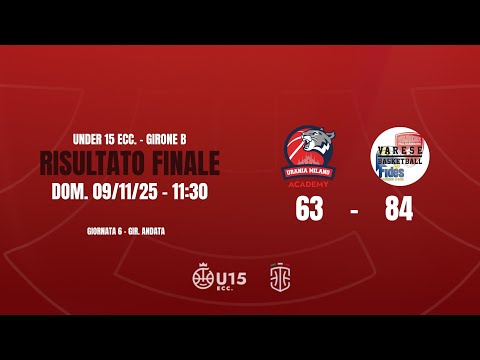 Highlights Urania Milano - Robur Varese U15 Eccellenza