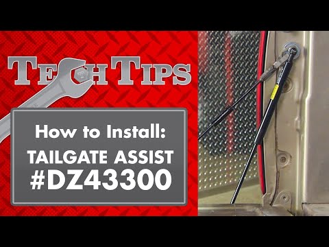 How to Install a Tailgate Assist – #DZ43300 – Tech Tips