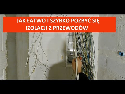 #28 Rozszywanie przewodów w rozdzielnicy elektrycznej.