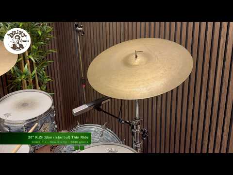 20" K. Zildjian New Stamp (Crack Fix) Ride 1835gr (VIDEO) image 9