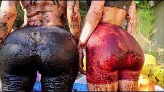 Brittanya Razavi VS Lana Rhoades (Mud Wrestling)