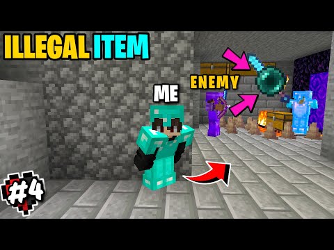 Stealing Illegal Items from Enemies in Minecraft SMP! Bhaukaal SMP #4