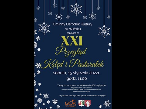 2022.01.15. XXI Przegląd Kolęd i Pastorałek w Wińsku