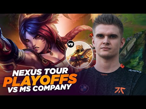 RHOBALAS : PLAYOFFS MNT VS MS COMPANY ALLER - AHRI VS AZIR | LOL FR