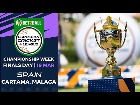 🔴 BET2BALL European Cricket League 2022 | Championship Week, Finals Day | Cartama Oval | T10 Cricket