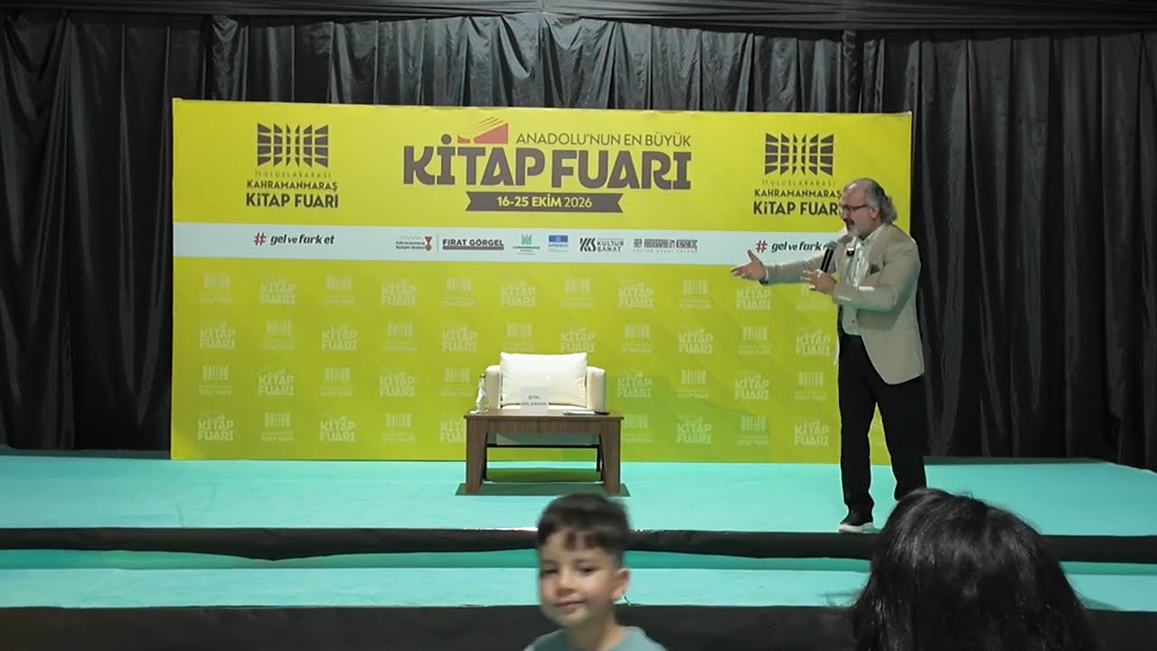 11. Uluslararası Kahramanmaraş Kitap Fuarı | Sıtkı Aslanhan