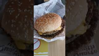 McDonald's Quarter Pounder with Cheese yummy #shorts