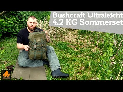 4,2 KG ultraleichtes Bushcraft Sommerset