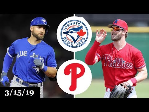Toronto Blue Jays vs Philadelphia Phillies Highlights | March 15, 2019 | Spring Training