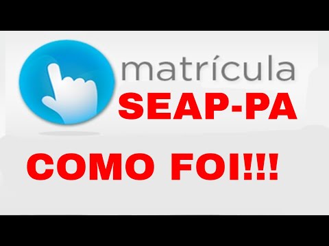 SEAP-PA: MATRÍCULA NO CFP DA SEAP-PA!!