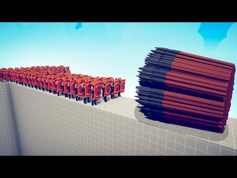 CAN 100x HALLOWEEN SHIELD CROSS THE BRIDGE? - TABS | Totally Accurate Battle Simulator 2023