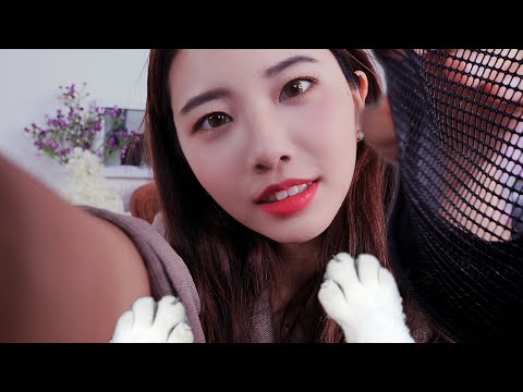 ASMR 당신은 고양이입니다.고양이 미용실 롤플레이 suna asmr