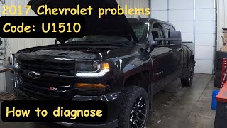 2017 Chevrolet Silverado CODE U1510. Active grill shudder issue! Diagnosis how to