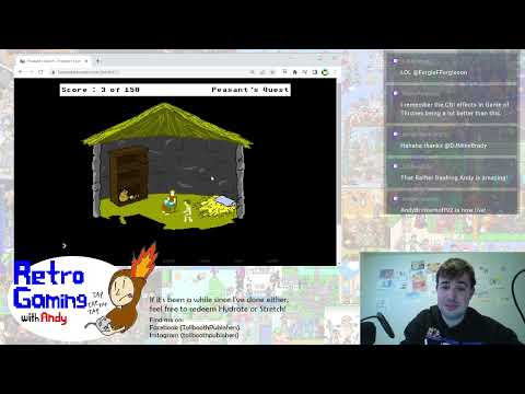 Retro Gaming with Andy - Peasant's Quest