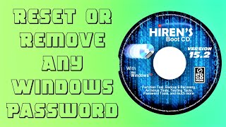 Steps to Reset or Remove Windows Admin Password