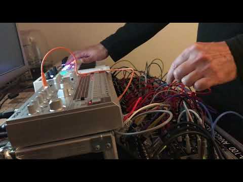 Behringer System 55, RD-6, KeyStep Pro & 4ms Dual Looping Delay