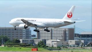 preview picture of video '[FSX HD] JAL 777 Collection @ Itami'