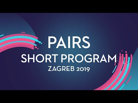 Tereza Zendulkova / Simon Fukas (SVK) | Pairs Short Program | Zagreb 2019