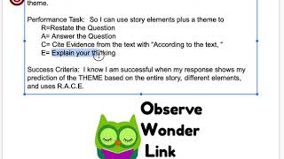 Grade 4 Reading Unit 1 Session 14