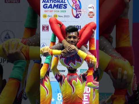 Dancing Yoga  Boy's #yogadance #dance #yoga #yogalovers #yogasana #37thnationalgames #shorts #viral