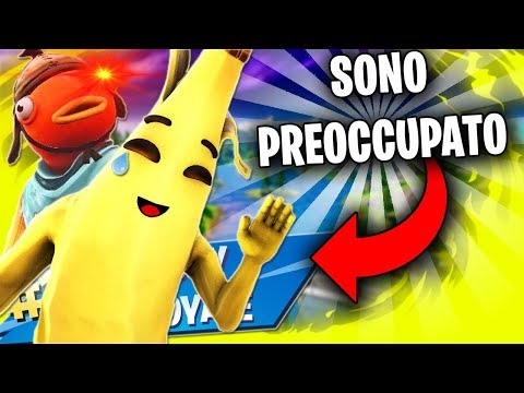 BANANITA è MOLTO PRECOCCUPATO PER ... 😱 - Fortnite