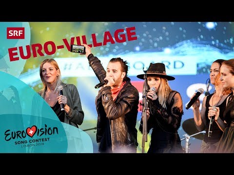 ZiBBZ mit «Stones» Acapella im #EurovisionVillage! 🎙🇵🇹 | SRF EUROVISION SONG CONTEST