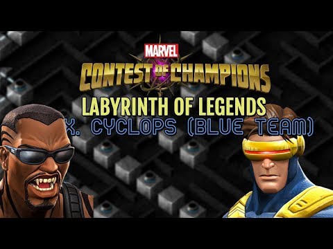MCoC Labyrinth of Legends - EX. Cyclops (Blue Team)