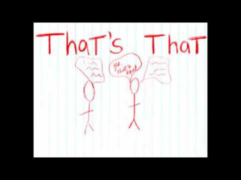 That's That (prod. by Xavier Jordan)