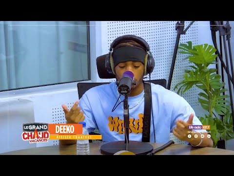 🔥 Deeko en freestyle dans #legrandchauddesvacances 💜🙌🏿🤩