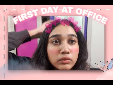 My First Day At Office | Bank | Taesha