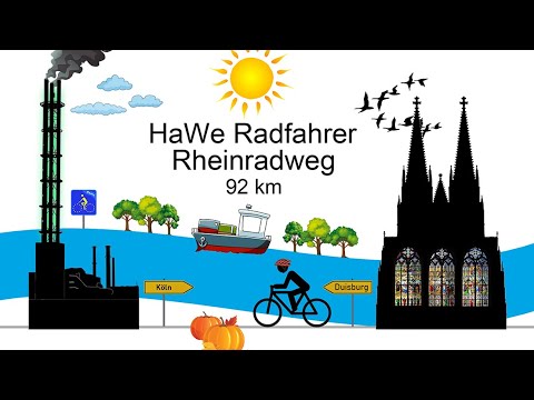 Rheinradweg Köln-Duisburg