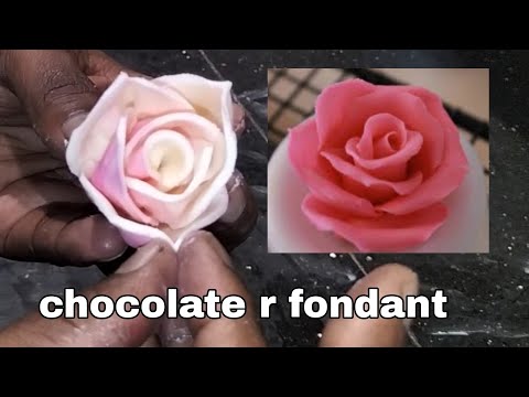 chocolate garnish | chocolate Rose flower | How to make | @Meetbaker