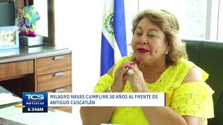 Milagro Navas cumplirá 30 años al frente de Antiguo Cuscatlán