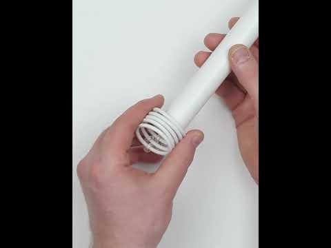 Миниатюра изображения товара Карниз для штор UG HOME Раздвижной 2-рядный / 2КР-153-360-БЛ (белый, 1.53-3.6м)