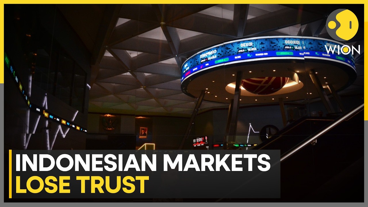 Indonesia Stocks Reel From Investor Exodus | WION News