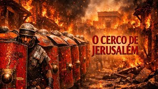O Cerco de Jerusalém (70 d.C.) — Quando Roma Criou um Inferno na Terra