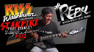 Video thumbnail for WASHBURN STARFIRE PS12 SIGNATURE PAUL STANLEY #1 by REBEL MUSIK