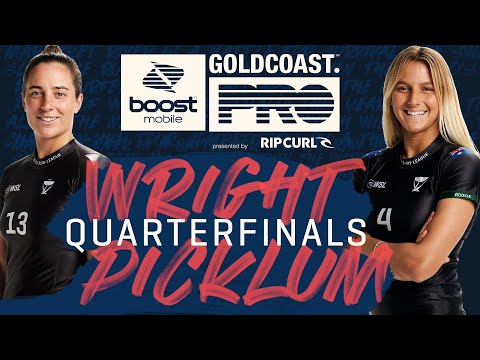 Tyler Wright vs Molly Picklum | Boost Mobile Gold Coast Pro - Quarterfinals Heat Replay